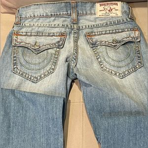 Mens True Religion 32x32 Straight Jeans